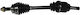 Halbachse Doblo 1.3d 10 Links 374943
