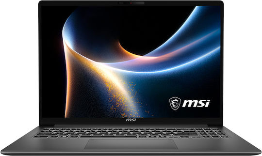 MSI Modern 16S Ai+ 16" OLED FHD+ (Ultra 7-355/32GB/1TB SSD/W11 Pro) Platinum Gray (US Keyboard)