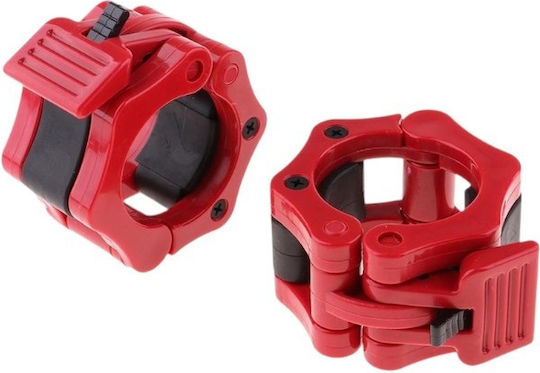 Coliere de Siguranță pentru Gantere / Bare Set 2 Bucăți Tip Olimpic Φ50mm