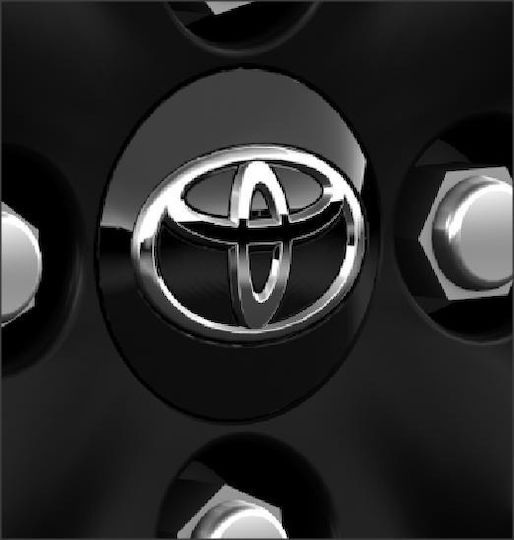 Toyota Genuine Plastic Car Wheel Center Caps Set 4 Pieces Bz4x 2023-2024