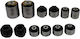 Set of Metal Rubber Control Arm Bushings Front Skoda Vw Audi 4d0407182e
