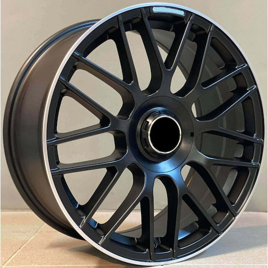 Mercedes-Benz Aluminum Car Wheels Matt Black
