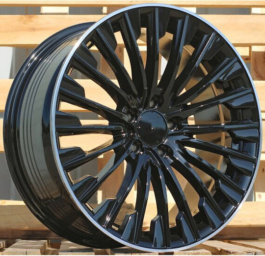 Mercedes-Benz Ζάντες Αλουμινίου Αυτοκινήτου ET40 Black Gloss