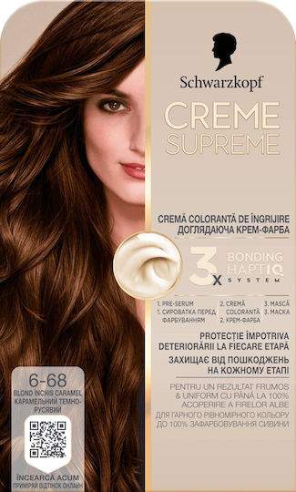 Garnier Cremă Vopsea De Păr 6-68 Caramel Deschis Maro