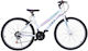 Belderia Bicicletă de oraș roz de 24" cu 21 de viteze