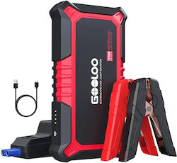 Gooloo Portable Car Battery Jump Starter 2500mAh with Power Bank / USB / Flashlight 12V GP2000