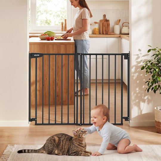 Vevor Metal Security Door in Black Colour