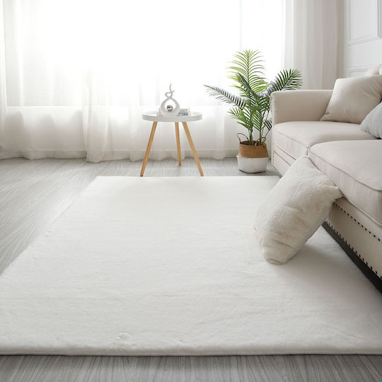 Beauty Home Комплект Съвременни Килими За Спалня Бели 2023964000105 3 Броя