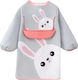Queen Mother Mrs Bunny Αδιάβροχη Ποδιά Υφασμάτινη με Μανίκια Γκρι
