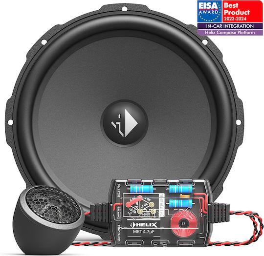 Helix Ci3 K200.2FM-S3 MK2 Car Speaker 8" 2 Way Piece