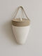 SteweHome Decorative Fabric Basket with Cap Ecru 30x17cm