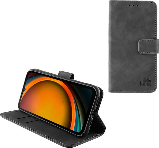 Lime Essential Case Samsung Xcover 7 5G G556 6.6in Magnet Book Stand Clip Grey