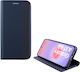 Idol 1991 Elite Samsung A37 5G A376 6.7in Anti-RFID Book Stand Blue
