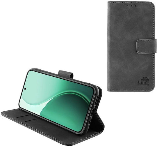 Lime Essential Θηκη Oppo Reno14 F 5g 6.57in Magnet Book Stand Clip Grey