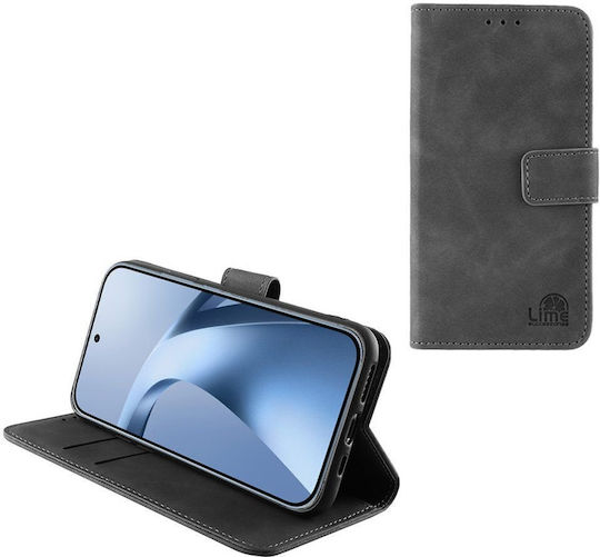 Lime Essential Xiaomi 17t 5g 6.59in Magnet Book Stand Clip Grey