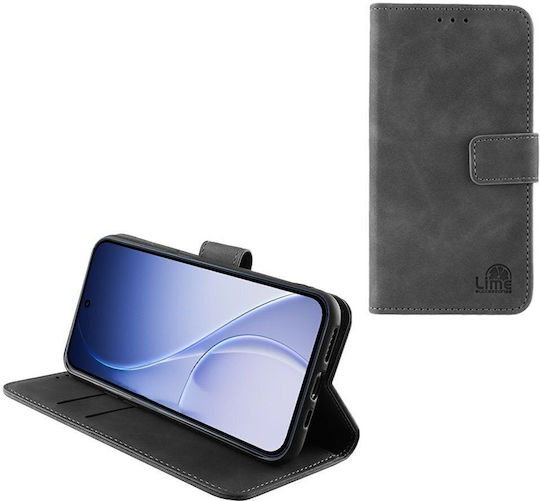 Lime Essential Husă Oppo Reno15 Pro 5g 6.32in Magnetică Book Stand Clip Gri