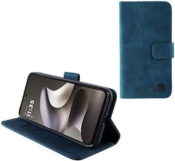 Lime Essential Θηκη Motorola Moto G37/g47 5g 6.67in Magnet Book Stand Clip Dark Blue