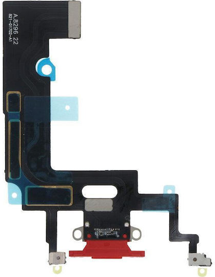 Apple Iphone Xr Charging Flex Cable Connector Red Oem
