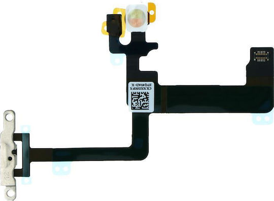 Apple Iphone 6 Plus Power Button Flex Cable + Metal Bracket Original