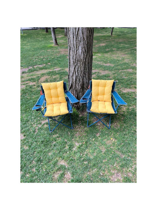 SteweHome Μαξιλάρι Καρέκλας Κήπου Γκρι 4τμχ 40x40εκ.