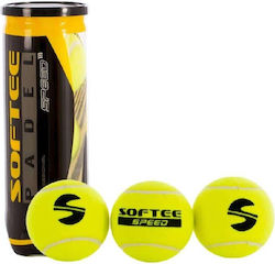 Softee Padel Speed Balls Tubes 3 Μπαλάκια Padel