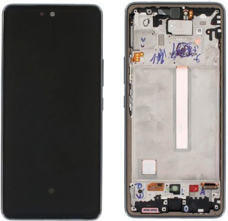 Samsung A536b Galaxy A53 5g LCD Touch Черен С Рамка Original Gh82-28024a/28025a Service Pack
