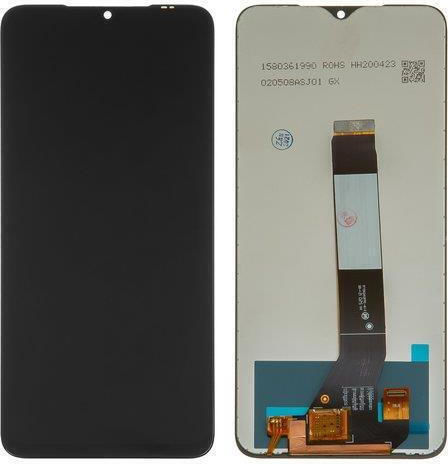 Xiaomi Redmi 9T LCD fără ramă cu mecanism tactil negru OEM