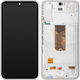 Samsung A546b Galaxy A54 5g Lcd Touch White Frame Original Gh82-31231b/31232b Service Pack