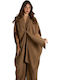 Women's Brown Cape