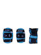 Athlopaidia Kids Knee Pads for Rollers Blue