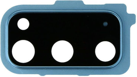 Samsung Galaxy S20 S20 5g Back Camera Lens Bezel Light Blue Original