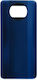 Xiaomi Poco X3 Batteriefach + Selbstklebend Blau Original