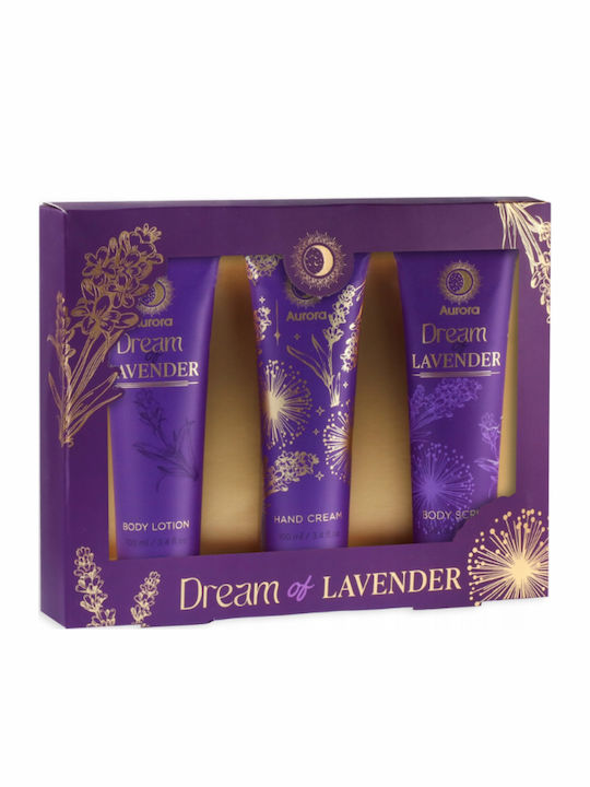 Aurora Natural Dream Of Lavender Set de Îngrijire 3 Bucăți