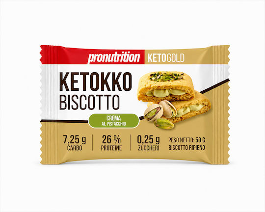 ProNutrition Protein Biscuits With Filling Sugar Free 50gr