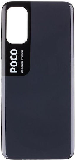 Xiaomi Redmi Note 10 5g Poco M3 Pro 5g Battery Cover + Adhesive Black Original