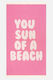 Sun of a Beach Beach Towel Pareo 160x95cm
