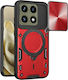 Techsuit Camguard Pro Back Cover Roșu (Motorola...
