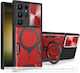 Techsuit Camguard Pro Back Cover Red Galaxy Z F...