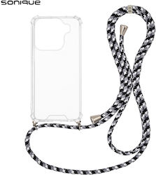 Silicone Case Cord Sonique Armor Clear Oppo Fin...