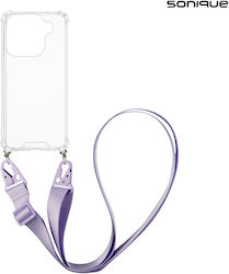 Silicone Case Strap Sonique Armor Clear Oppo Fi...