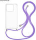 Silicone Case Cord Sonique Armor Clear Motorola...