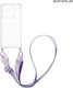 Калъф Силиконов Strap Sonique Armor Clear Xiaom...