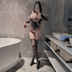 Intimonna Bodystocking Sexy Leopar Maro