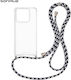 Silicone Case Cord Sonique Armor Clear Motorola...