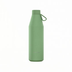 Estia Flow Save the Aegean Recyclable Thermos Bottle Stainless Steel BPA Free 800ml Pine
