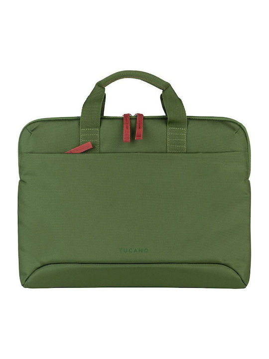 Tucano Shoulder / Handheld Laptop Bag for 14 Inches in Green Color