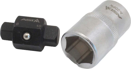 Satra Priză Hexagon Cu Gazdă Cadru 1/2" Diametru 1/2" / 10 / 17