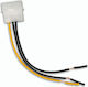 Makki Cable Male Molex Wires 1x12v 2xground Makki-cbl-molex-wr1