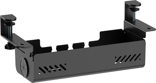 Brateck Cable Management Γραφείου Cc11-22-1 Μεταλλικό 494x167x196mm Μαύρο