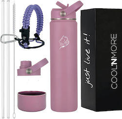 Cool'NMore Thermos Stainless Steel BPA Free 750...